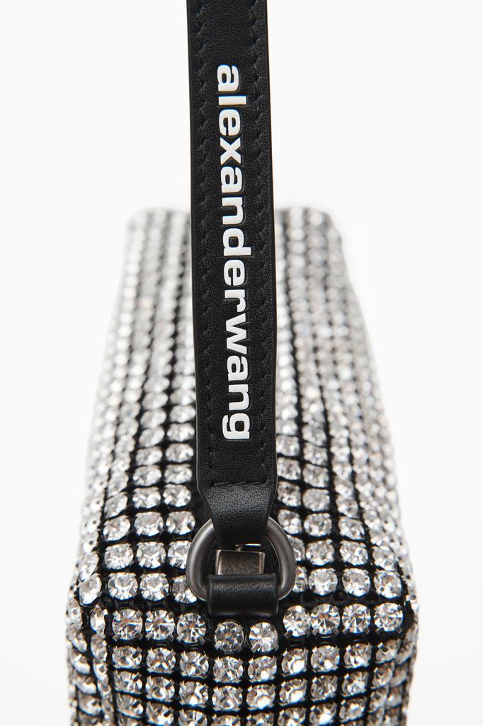 Alexander Wang HEIRESS POUCH IN CRYSTAL MESH