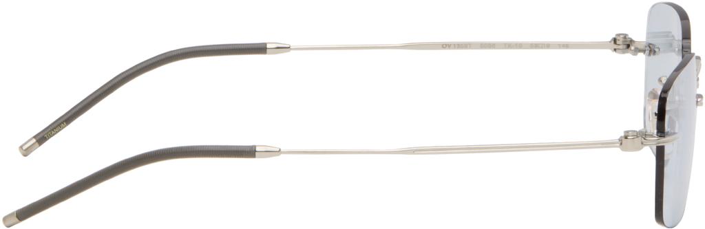 Oliver Peoples Silver TK-10 Sunglasses