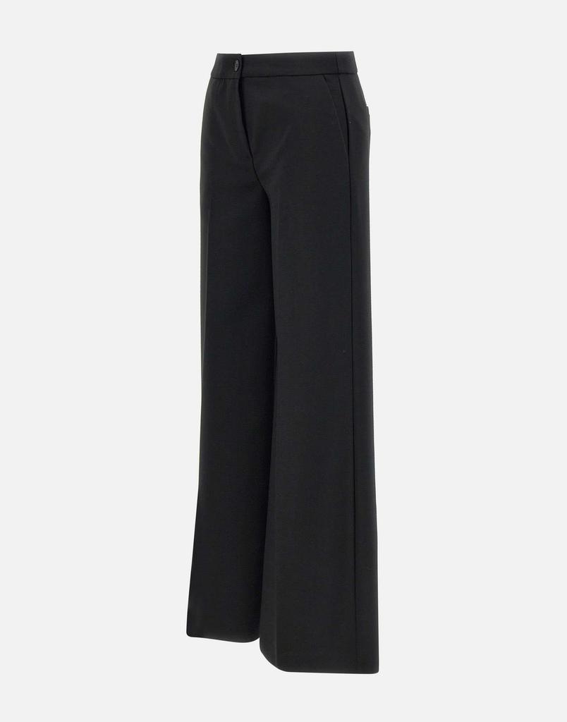 KAOS Stretch viscose crepe trousers