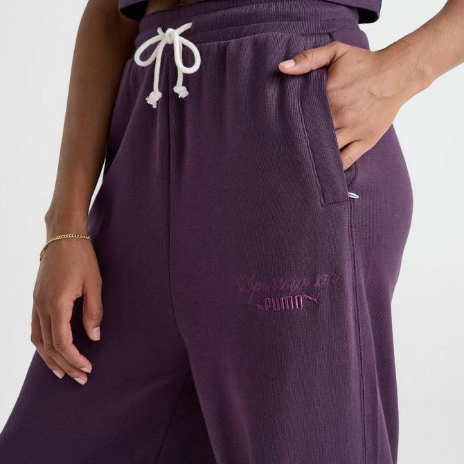 Puma Women's Puma Relaxed Knit Sweatpants 5