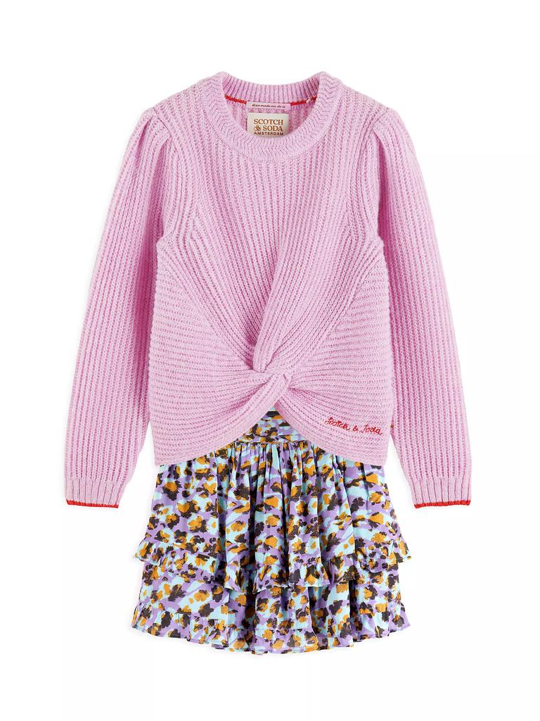 Scotch & Soda Little Girl's & Girl's Knotted Sweater