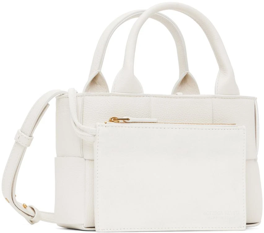Bottega Veneta White Mini Arco Tote 2