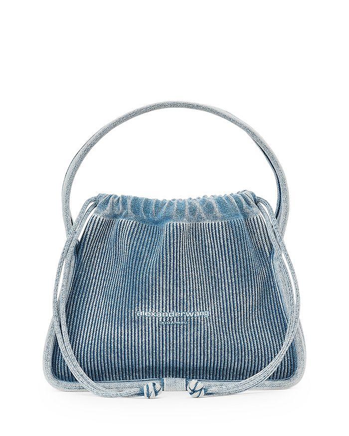 Alexander Wang Ryan Small Denim Bag