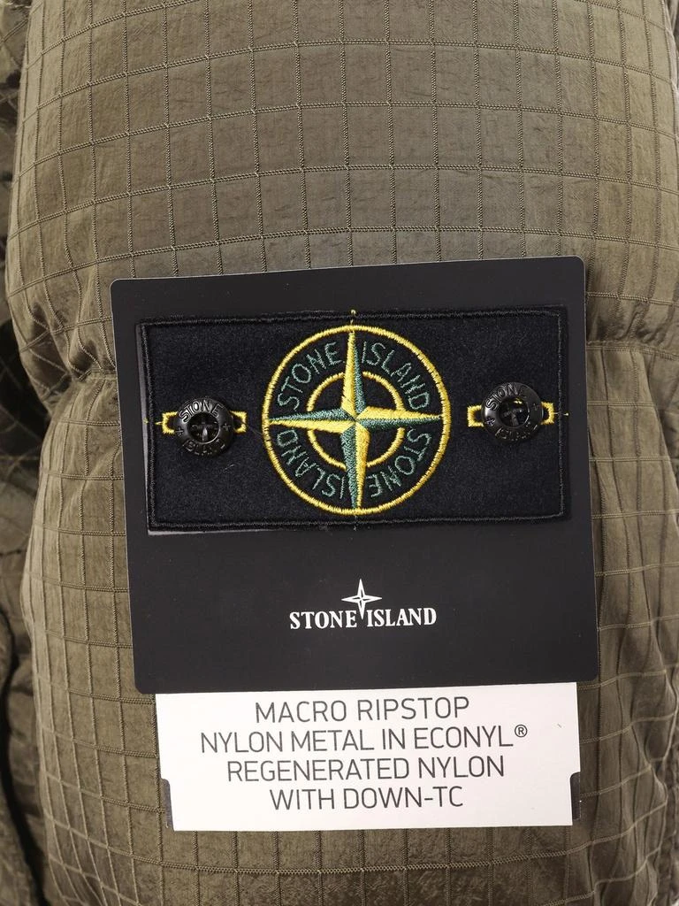 Stone Island Stone Island Logo-Patch Buttoned Jacket 3