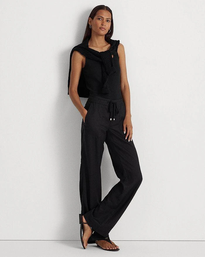 Ralph Lauren Linen Wide-Leg Pants, Regular & Petite 2