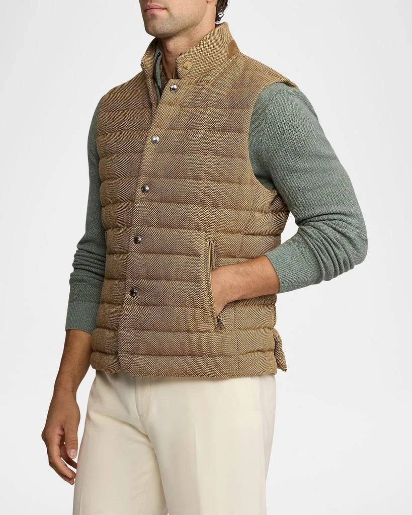 Ralph Lauren Men's Quilted Tweed Down Vest 6