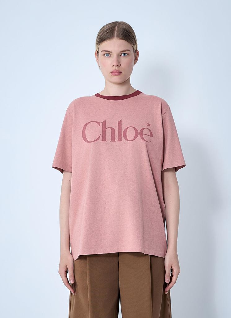 Chloé Logo Motif T-Shirt
