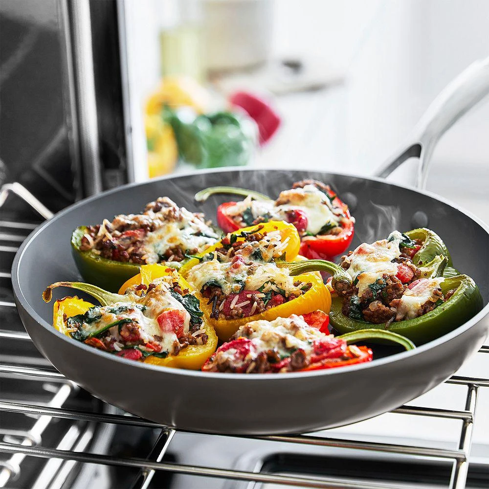 Greenpan Valencia Pro Nonstick Fry Pan, Set of 3 - Exclusive 5