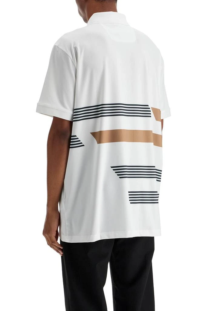 Hugo Boss printed stretch jersey polo shirt 3