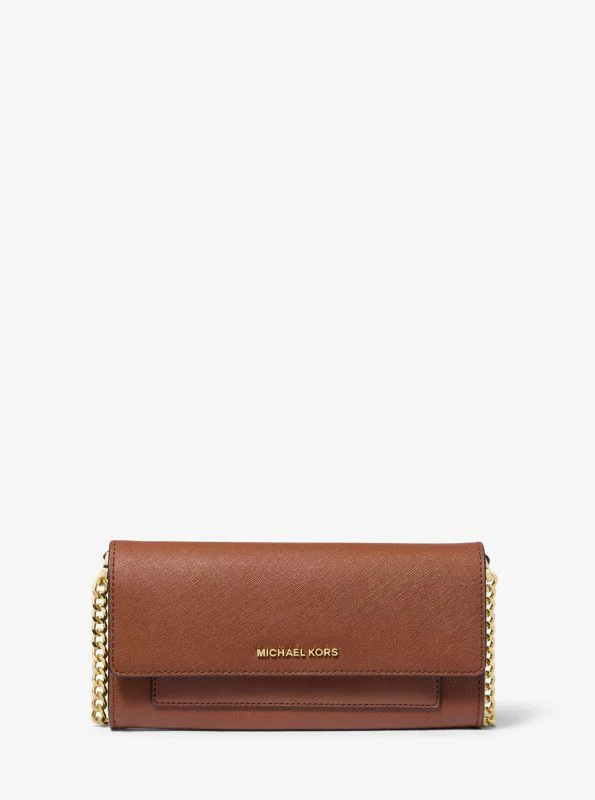 Michael Kors Jet Set Medium Saffiano Leather 2-in-1 Convertible Crossbody Bag 1