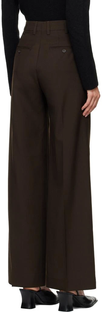 FILIPPA K Brown Darcey Wool Trousers 3