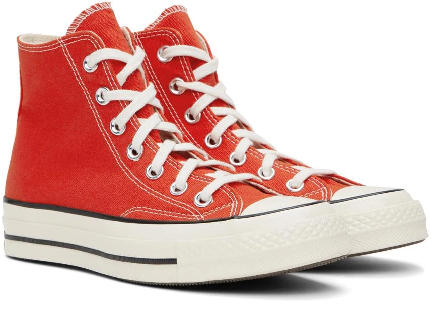 Converse Red Chuck 70 High Top Sneakers 4
