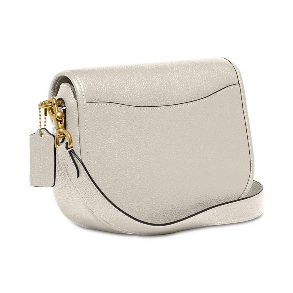 COACH Willow Saddle Bag with Interchangeable Leather and Web Strap