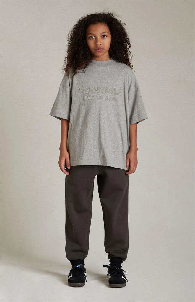 Essentials Essentials Dark Heather Oatmeal T-Shirt 5