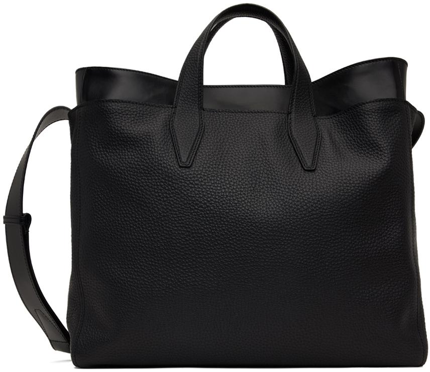Black Double Layered Tote – On Sale Now with Up to 40% Off