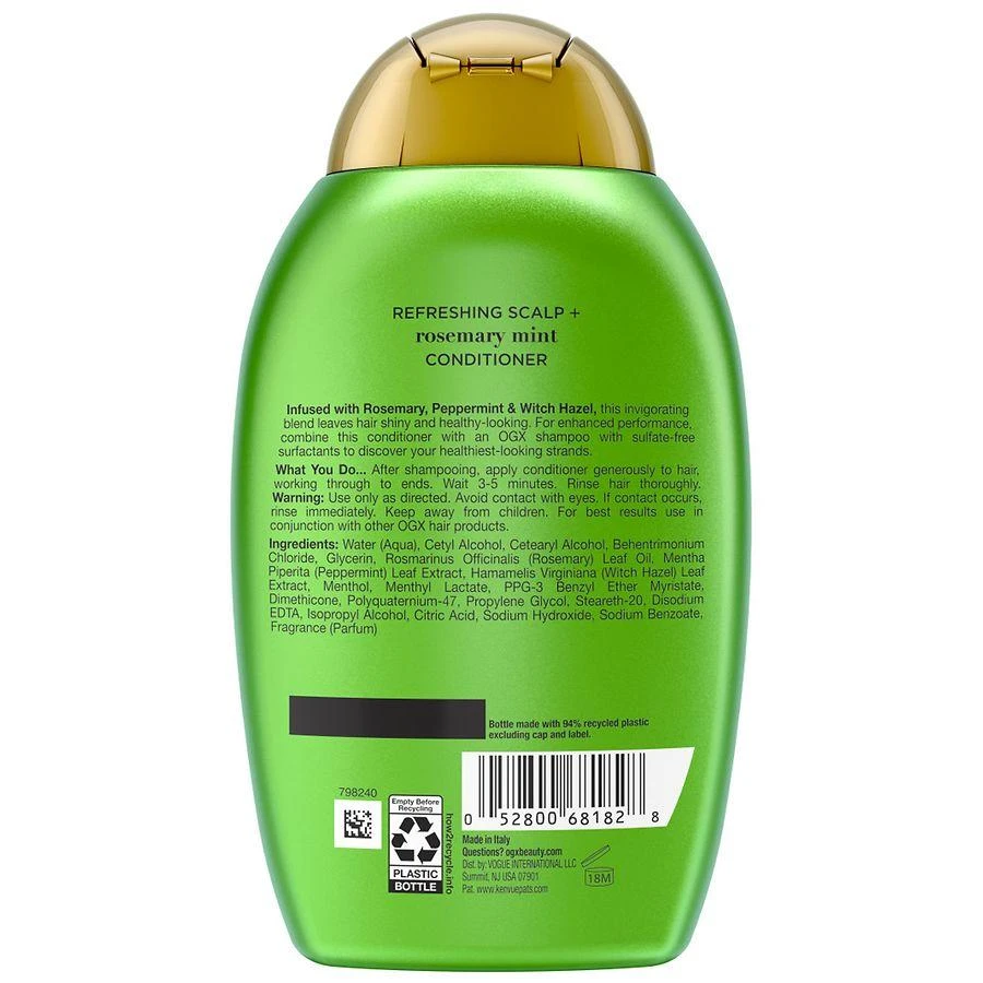 OGX Extra Strength Refreshing Scalp Conditioner Rosemary Mint 5