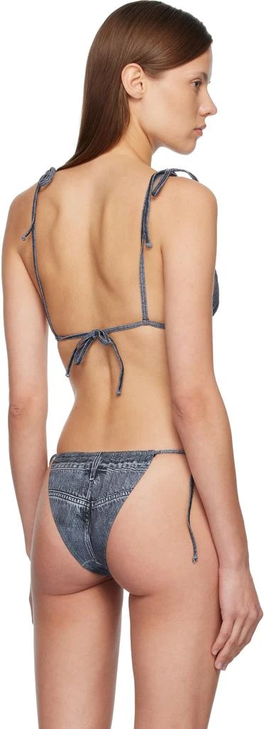 Diesel Gray Tatiana-Dnm Bikini Top 3