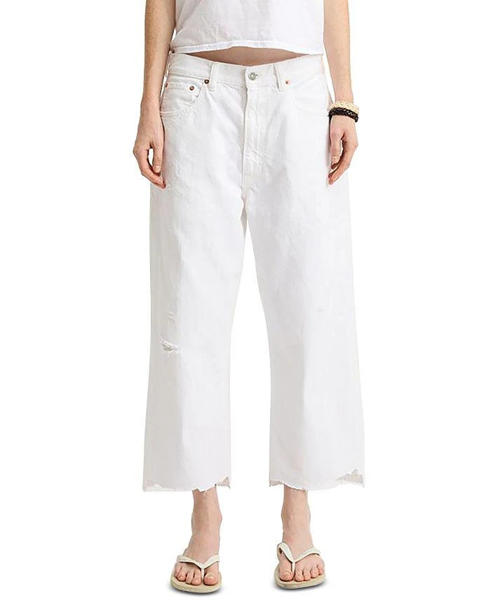 Denimist Haisley Slouch Boyfriend Jeans in White Wash 1