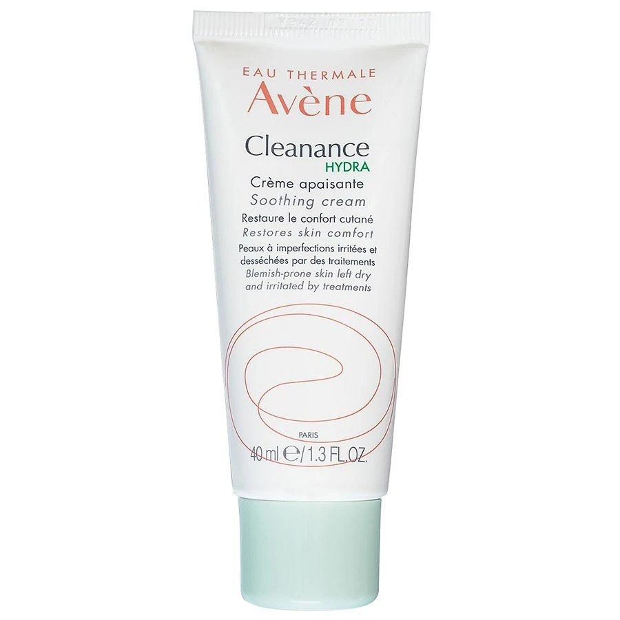 Avene Cleanance HYDRA Soothing Cream, Acne Treatments Adjunctive Care 1.3 fl.oz. 1