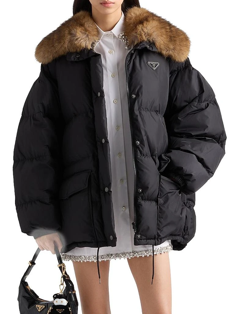 Prada Tech Canvas Down Jacket 2