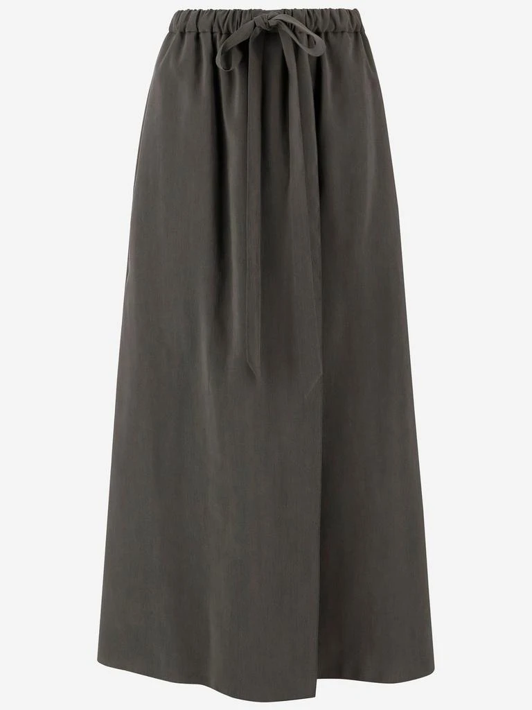 Giorgio Armani Giorgio Armani Tie-Waist Midi Skirt 1
