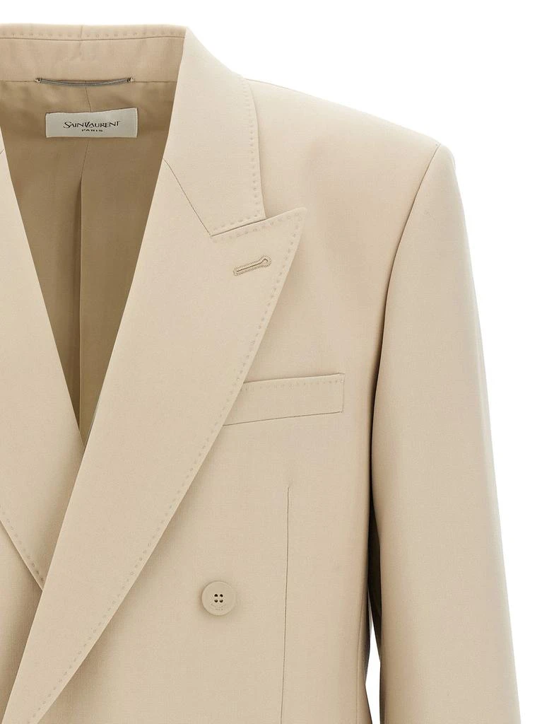 Yves Saint Laurent Saint Laurent Yves Double-Breasted Blazer 3