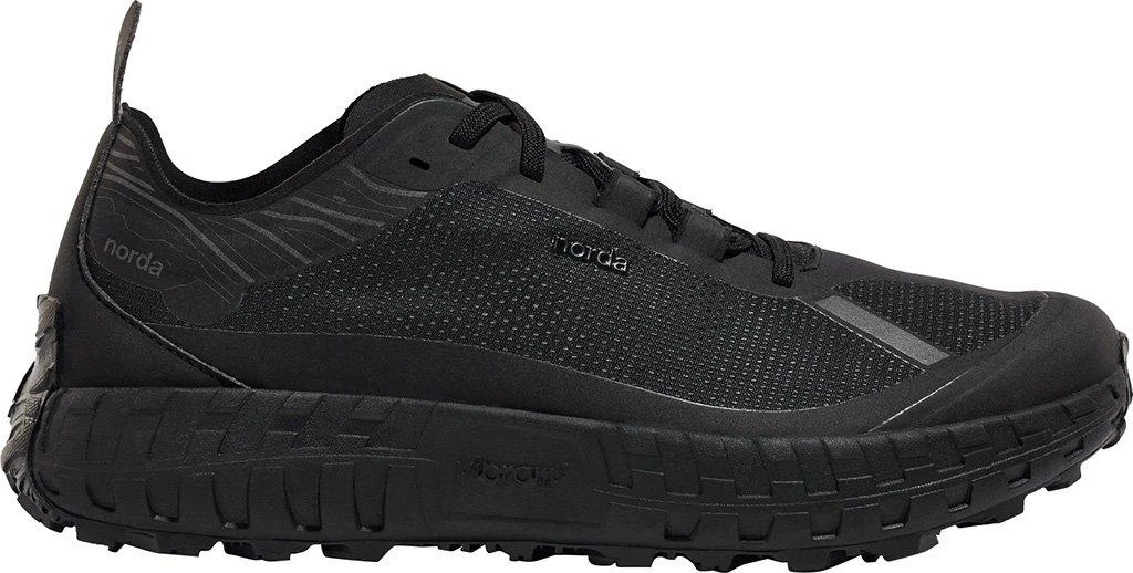 Norda 001 Stealth Black Seamless Trail Running Shoes - Men's 1