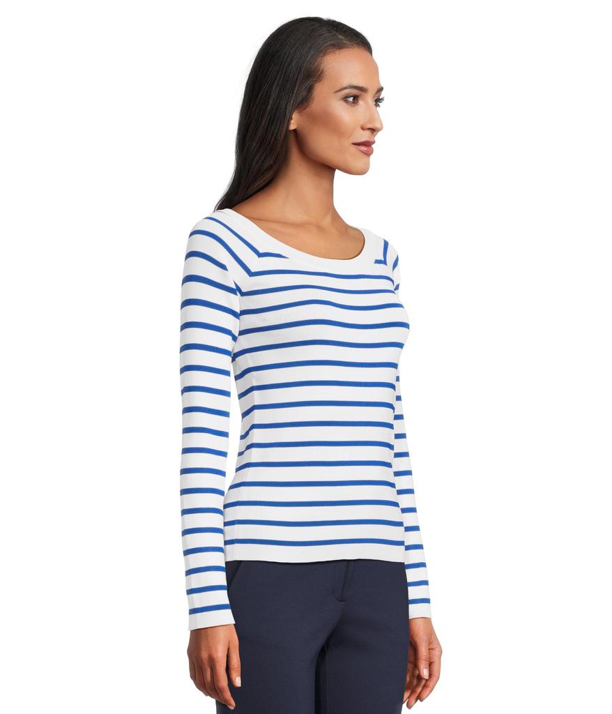 Ralph Lauren Striped Ballet-neck Sweater