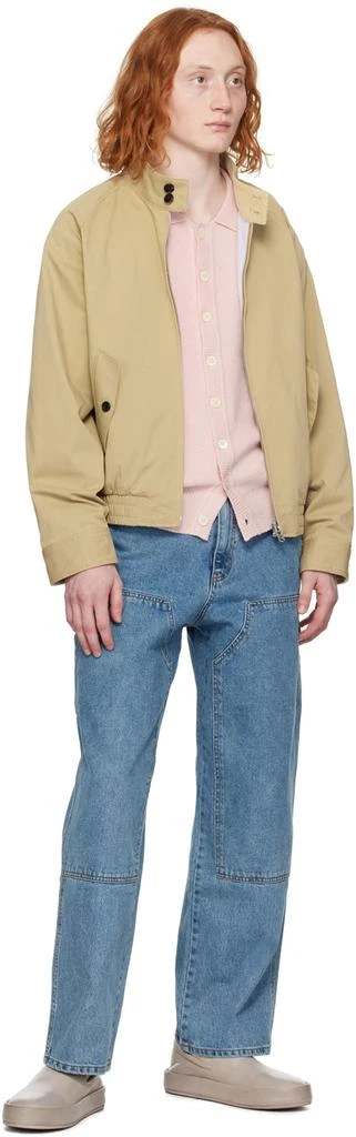 Dunst Beige Modern Harrington Jacket 4