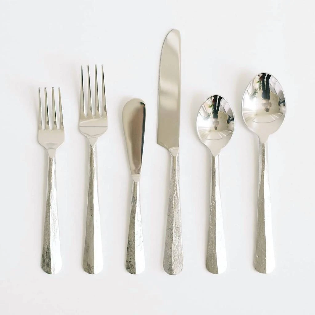borrowed BLU Borrowed Blu - Forged Flatware 6 Piece Set