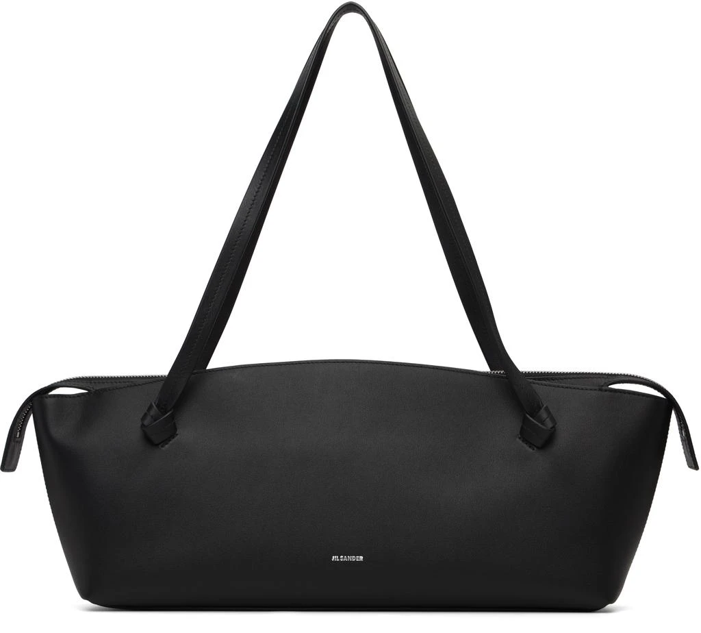 Jil Sander Black Knot Shoulder EW Bag 1
