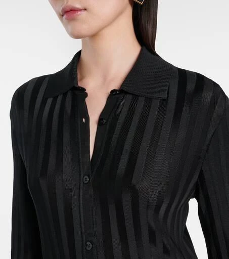 Tom Ford Knitted striped shirt 4