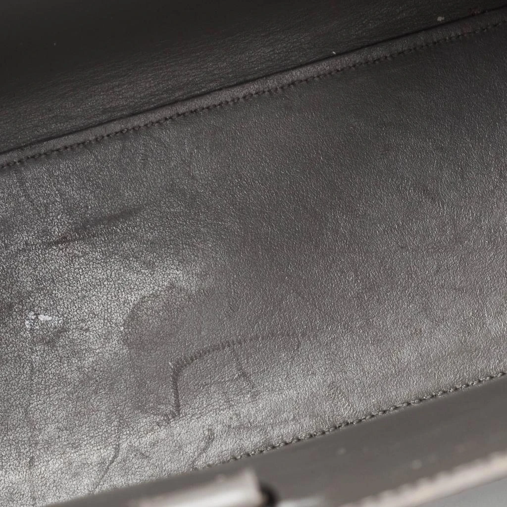 Yves Saint Laurent Saint Laurent Grey Croc Embossed Leather Nano Classic Sac De Jour Tote 15