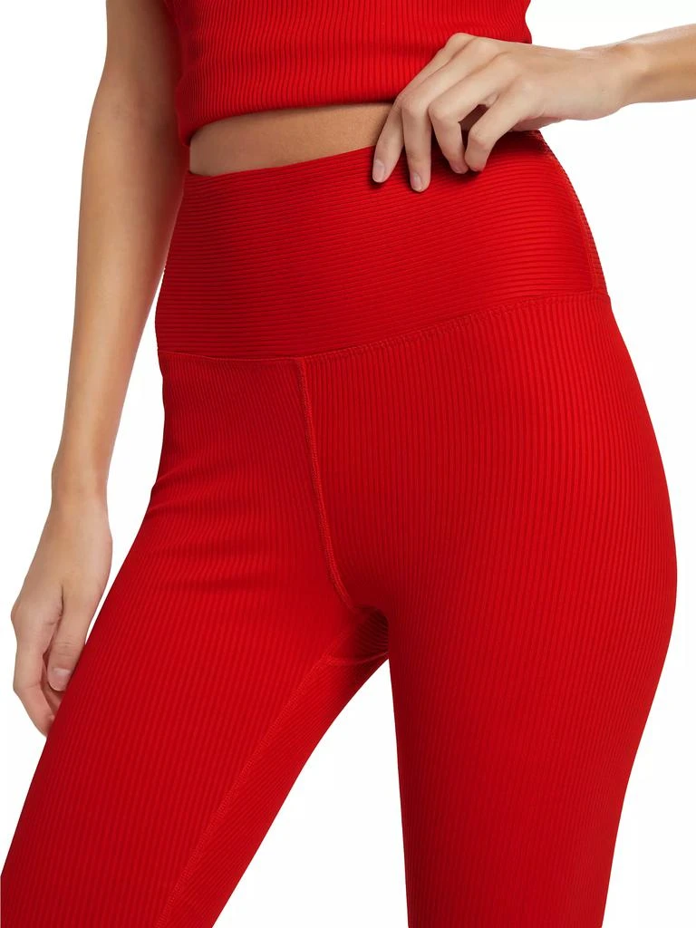 Year Of Ours High-Rise Rib-Knit Leggings 6