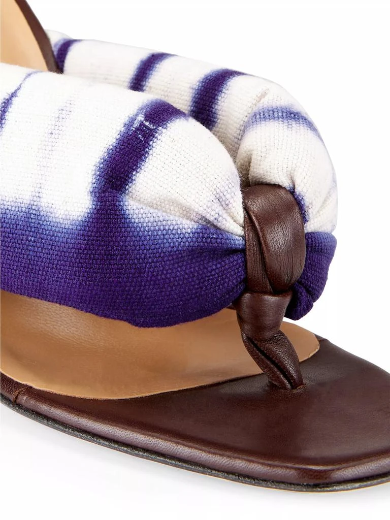 Brother Vellies Togo Tie-Dye High-Heel Sandals 6