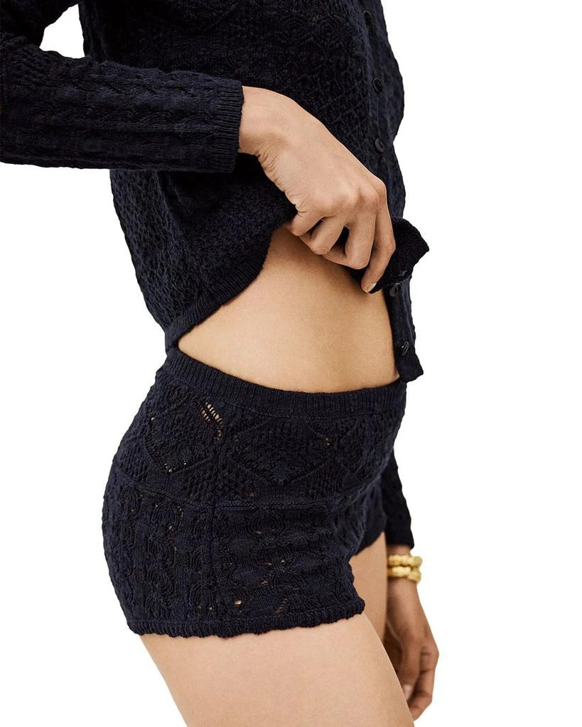 ba&sh Syma Crocheted Shorts 3