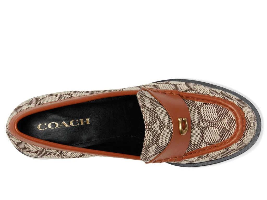 Coach Natalie Loafer In Signature Textile Jacquard 2