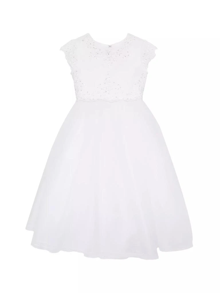 Shop Little Girl's & Girl's Macis Communion Illusion Dress on Sale at  BeyondStyle  Get 56% Off Little Girl's & Girl's Macis Communion Illusion  Dress with Limited-Time Flash Deals, Exclusive Discounts, and