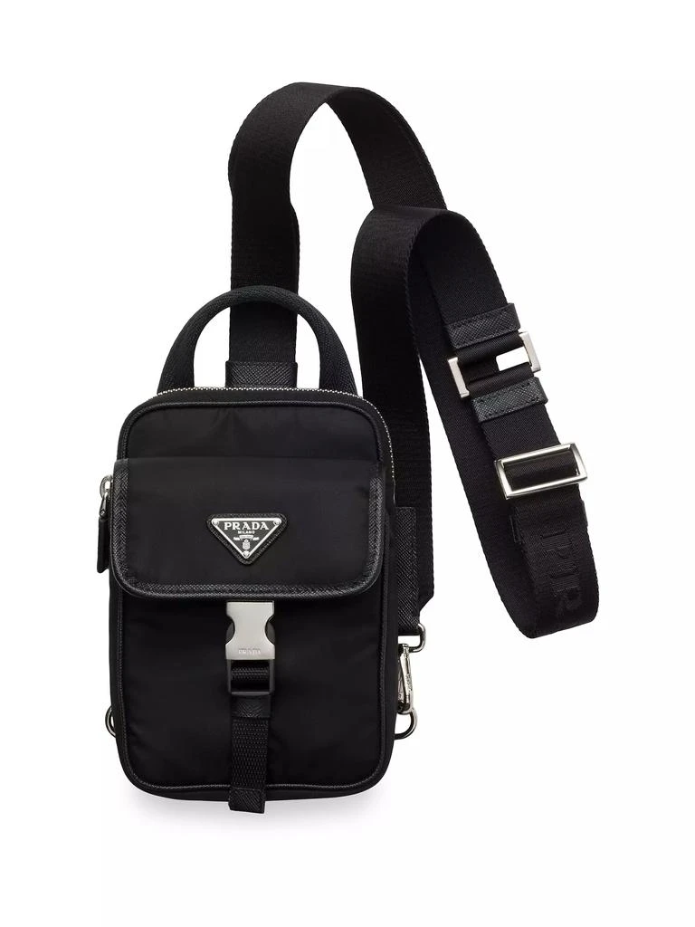 Prada Re-Nylon and Saffiano Leather Smartphone Case 1