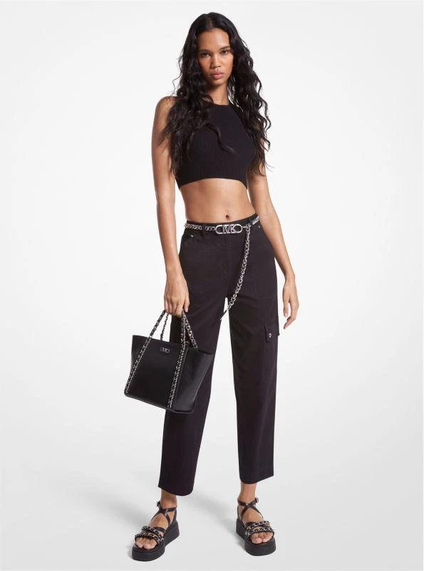 Michael Kors Stretch Organic Cotton Cargo Pants 1