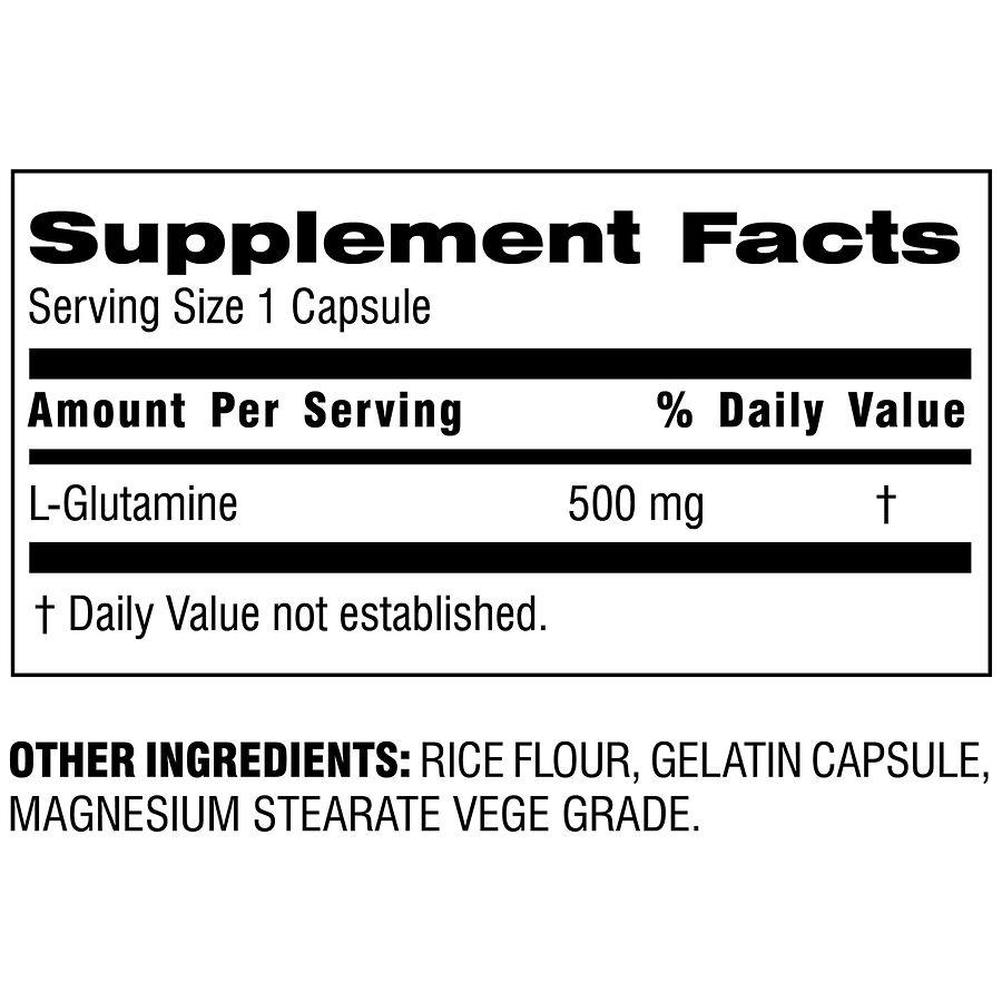 Botanic Choice L-Glutamine 500 mg
