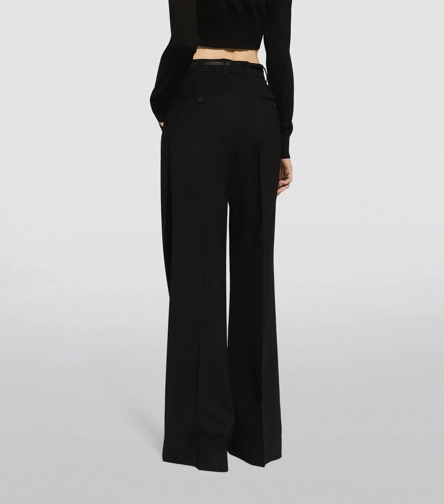 Dolce & Gabbana Wool Straight-Leg Trousers 3