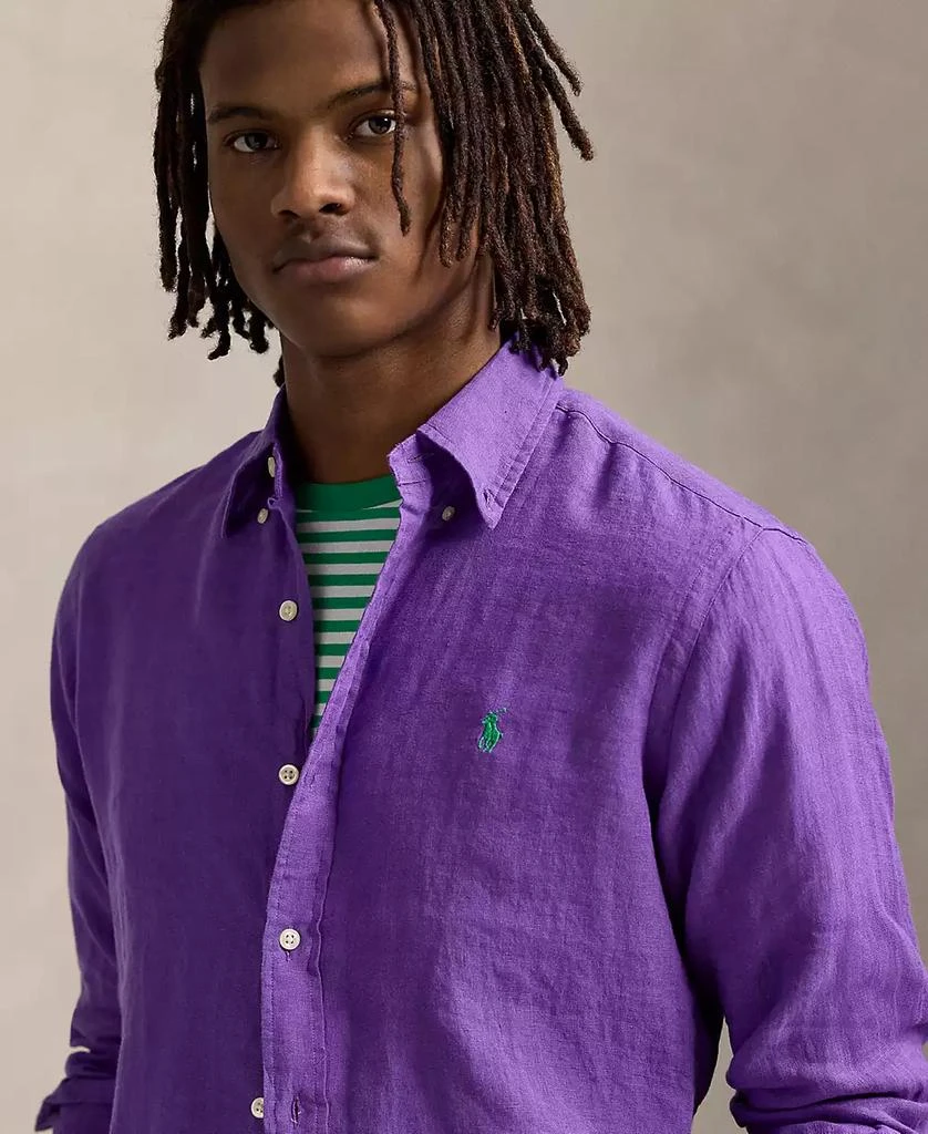 Ralph Lauren Men's Classic-Fit Linen Shirt 3