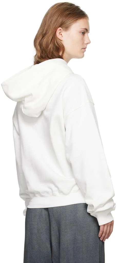 We11done White Monster Fitted Hoodie 3
