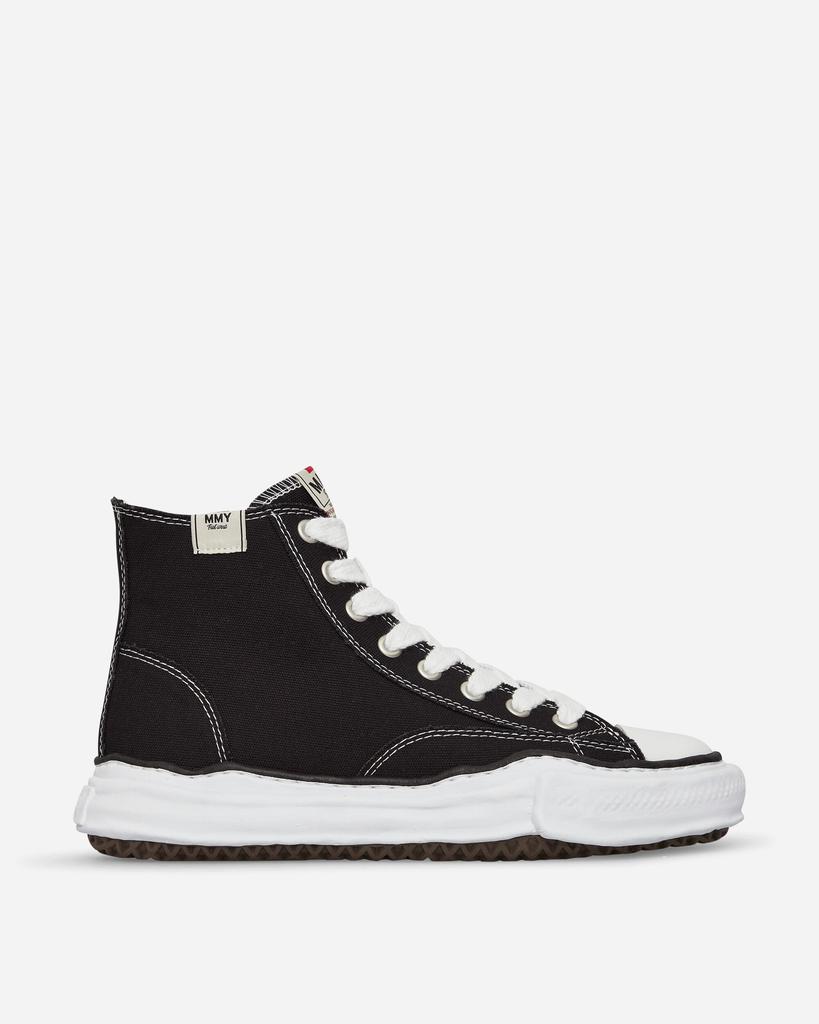 MIHARA YASUHIRO♡ PETERSON 23 HIGH CANVAS / BLK Maison MIHARA YASUHIRO Peterson 23 black canvas sneaker