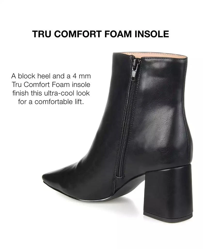 Journee Collection Women's Haylinn Block Heel Dress Booties 9