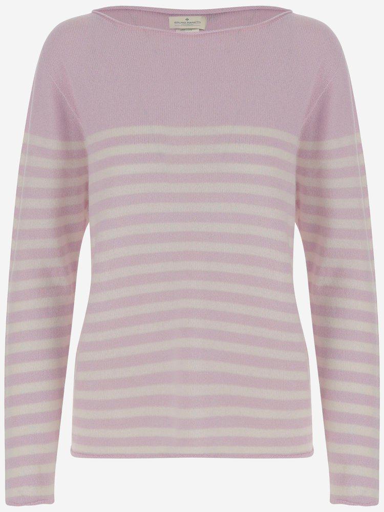 BRUNO MANETTI Bruno Manetti Striped Pullover Sweater