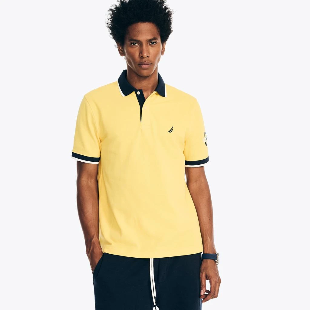 Nautica Mens Sustainably Crafted Classic Fit Polo 1