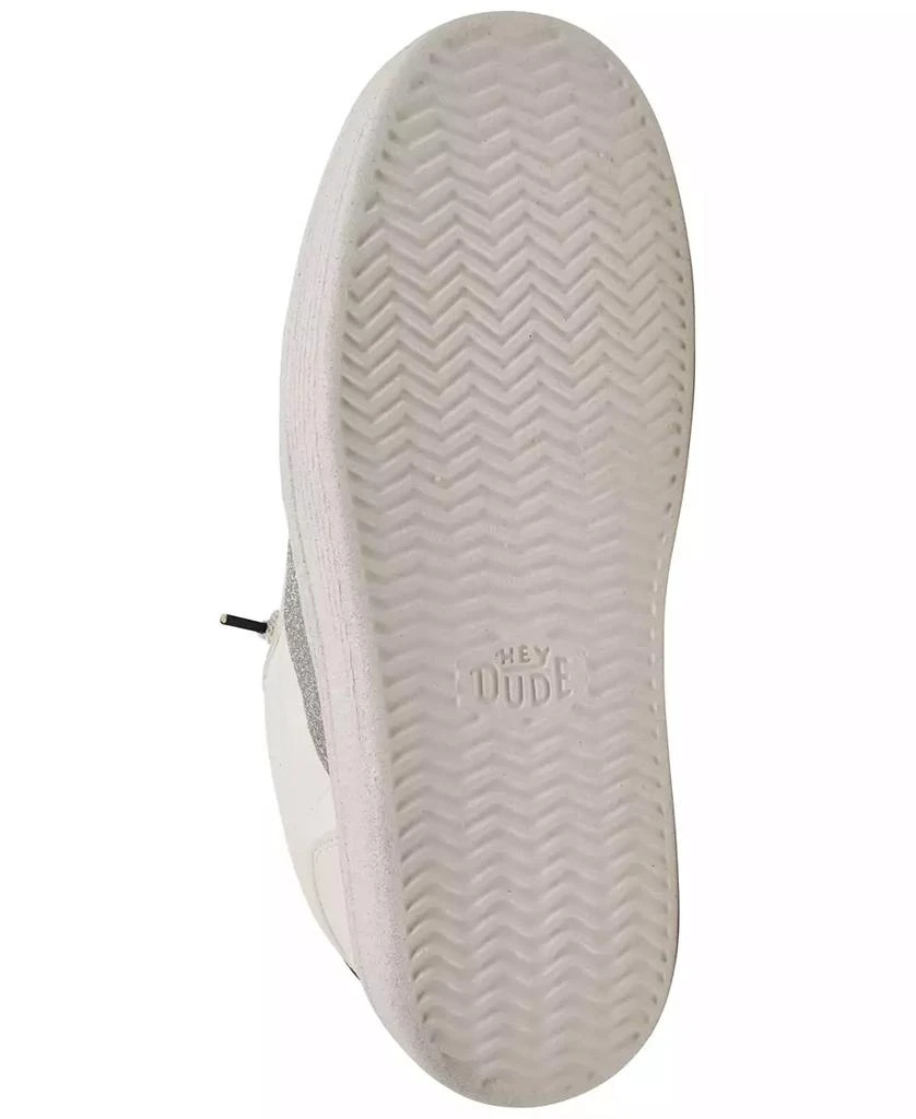 Hey Dude Women's Hudson Lift Metallic Casual Sneakers from Finish Line 6
