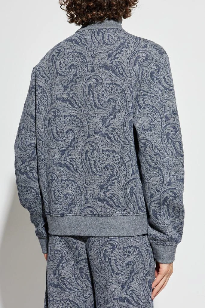 ETRO Etro Patterned Zipped Sweatshirt 3